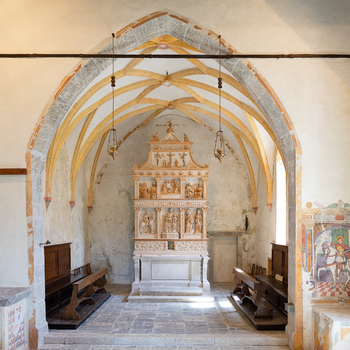 Completato il restauro dell'altare lapideo e policromo di Giovanni Antonio Pilacorte