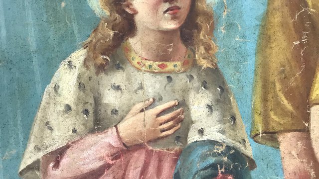Pieve Arcipretale Santa Maria di Pieve di Rosa Camino al Tagliamento stendardi e gonfaloni