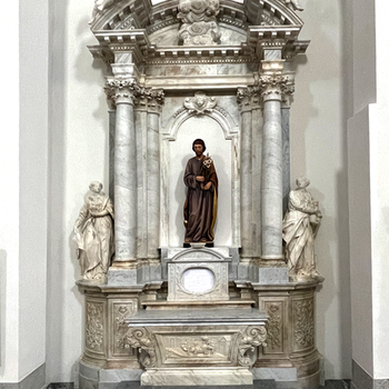 Restauro integrativo, anastilosi e collocazione dell'altare marmoreo di San Francesco a Forgaria nel Friuli