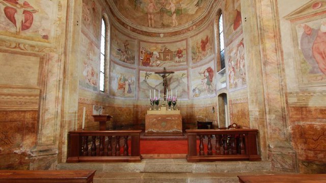 Restauro della chiesa della santissima trinità