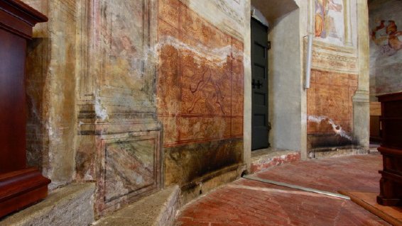 Restauro della chiesa della santissima trinità