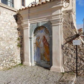 Restaurato il portale di chiusura dell'ala ovest del Castello di Colloredo di Monte Albano