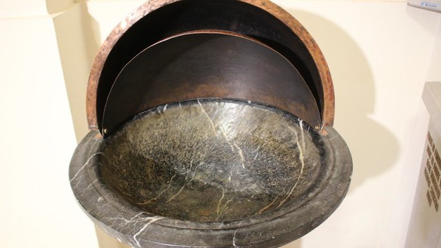 Restauro del fonte battesimale della chiesa di collalto