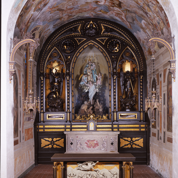 Restauro altare ligneo della chiesa della Beata Vergine del Suffragio