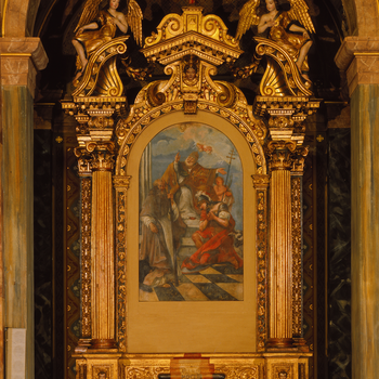 Restauro dell'altare ligneo del XVII secolo della Parrocchiale di San Martino
