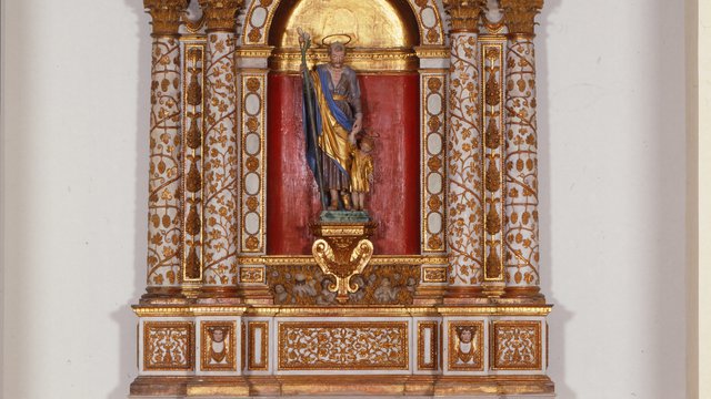 Altare ligneo e organo Zanin della Parrocchiale di San Paolo Apostolo a Pasiano di Pordenone
