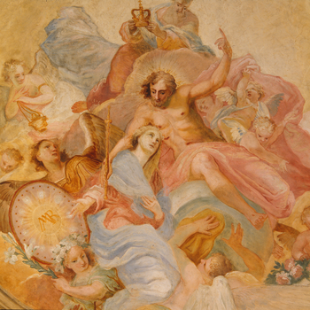 Restauro degli affreschi attribuiti a Giulio Quaglio e collocati nella chiesa della Beata Vergine di Loreto
