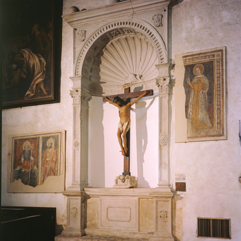 Restauro del Crocifisso in legno policromo collocato nel Duomo di S. Maria Maggiore di Spilibergo