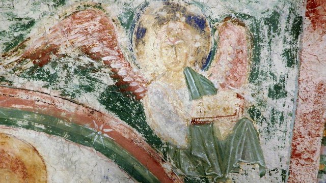 Aquileia affreschi cripta 2015