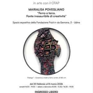 MARIALISA POVEGLIANO “Ferro e terra. Fonte inesauribile di creatività”