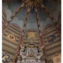 Restauro dei dipinti murali della cappella del Sacro Cuore del Duomo di Mortegliano