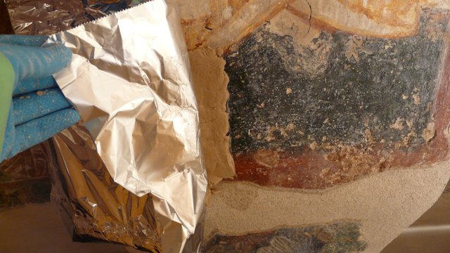 Aquileia affreschi cripta 2017