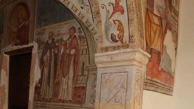 Restauro degli intonaci esterni e dell'apparato decorativo interno dell'oratorio dello spirito santo di san leonardo in valcellina