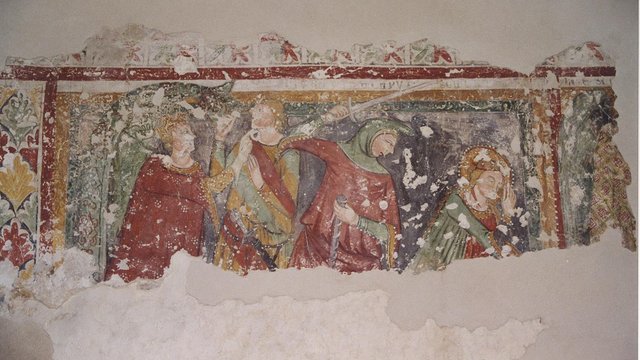 Affreschi interni Chiesa di Santa Caterina Basaldella di Pasian di Prato