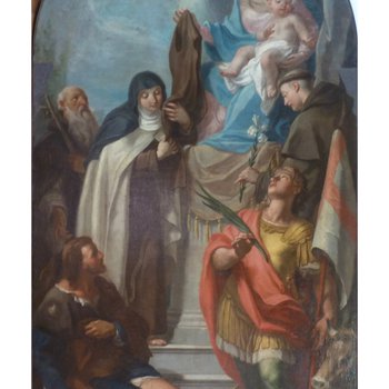 Restaurato il dipinto la 'Vergine con il Bambino e Santi' della Parrocchia di San Bartolomeo Apostolo