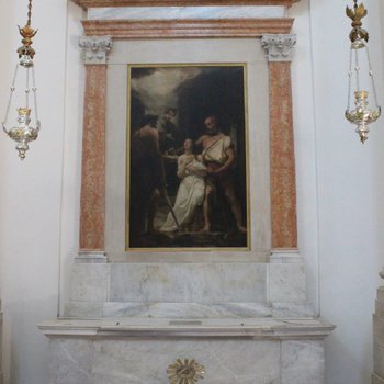 Restauro altare di santa filomena nella chiesa parrocchiale di tricesimo