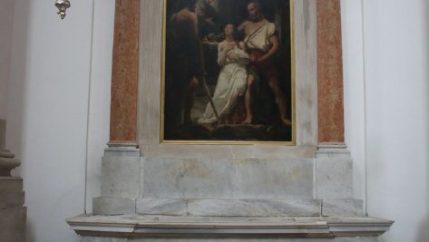 Restauro altare di santa filomena nella chiesa parrocchiale di tricesimo