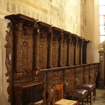 Restauro coro ligneo della chiesa parrocchiale dei Santi Pietro e Paolo di Tarvisio - 3^ fase