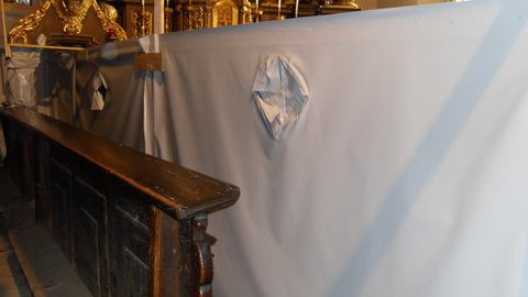 Restauro coro ligneo della chiesa parrocchiale dei Santi Pietro e Paolo di Tarvisio