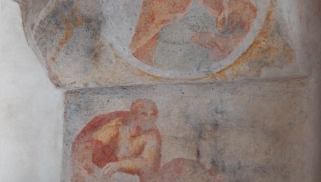 Restauro degli affreschi della cella campanaria della chiesa di San Quirino Vescovo