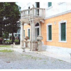 Restauro degli elementi decorativi presenti in facciata di villa ricchieri o 'villa bice'