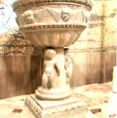 Restauro della fonte battesimale presso la chiesa di san paolo apostolo di tesis di vivaro