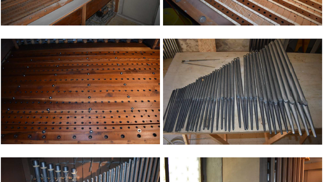 Restauro dell'organo e della relativa cantoria della Chiesa della B.V. del Carmine - 2