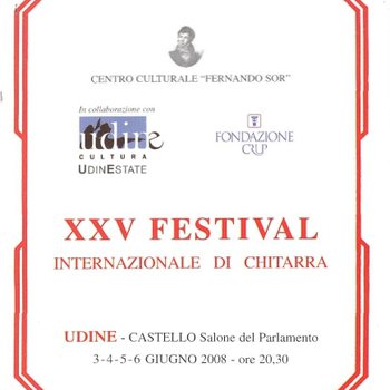 XXV Festival Internazionale di Chitarra "Fernando Sor"