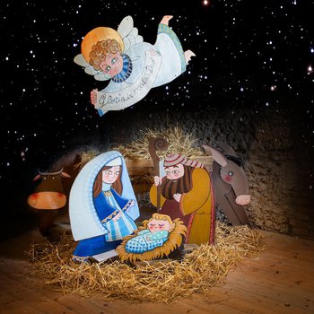 Natale in villa 2014 'presepe: la tradizione che prende forma'