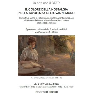 IL COLORE DELLA NOSTALGIA NELLA TAVOLOZZA DI GIOVANNI MORO