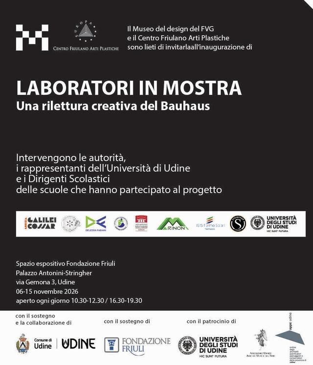 Laboratori in mostra