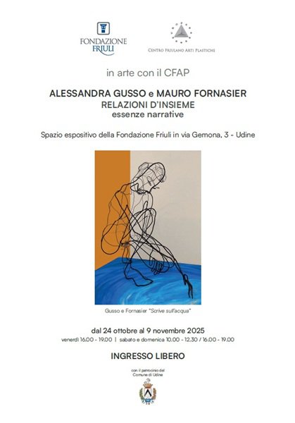 ALESSANDRA GUSSO e MAURO FORNASIER RELAZIONI D’INSIEME essenze narrative home