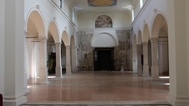 Martignacco Chiesa di Santa Maria Maggiore Pilastri 2018