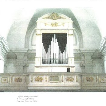 Restauro dell'organo Valentino Zanin 1854
