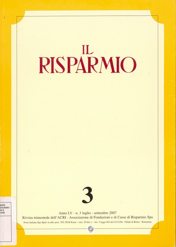 Il Risparmio