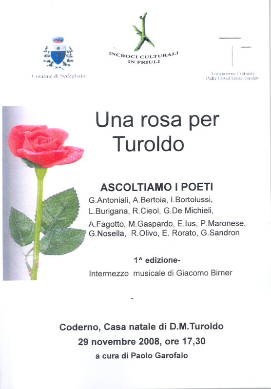 Una rosa per Turoldo