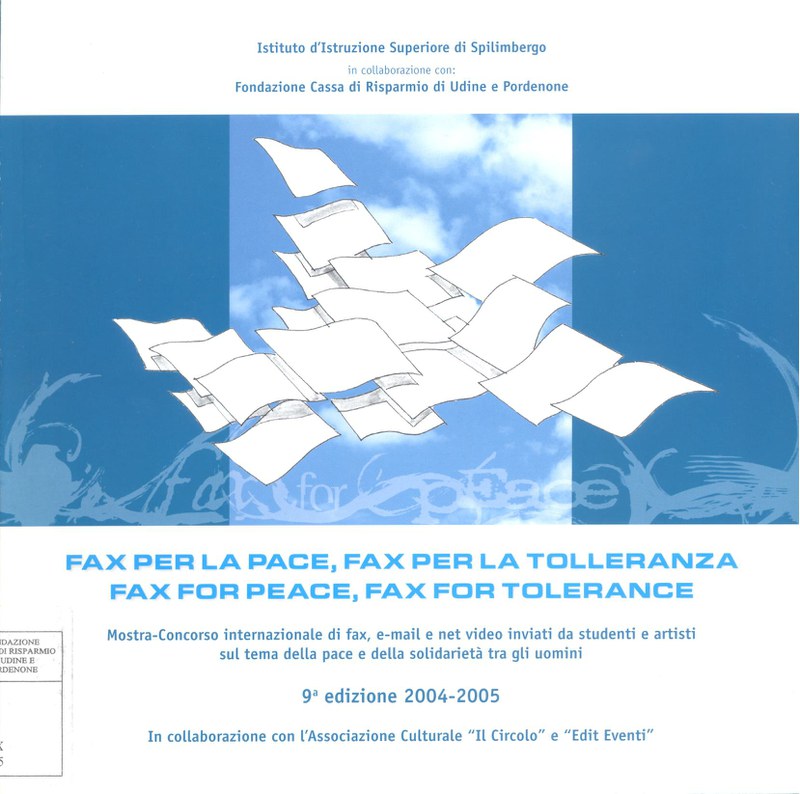 Fax for peace fax for tolerance