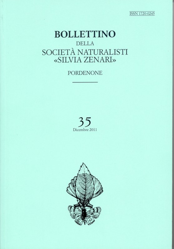 Bollettino della Società  Naturalisti "Silvia Zenari" Pordenone