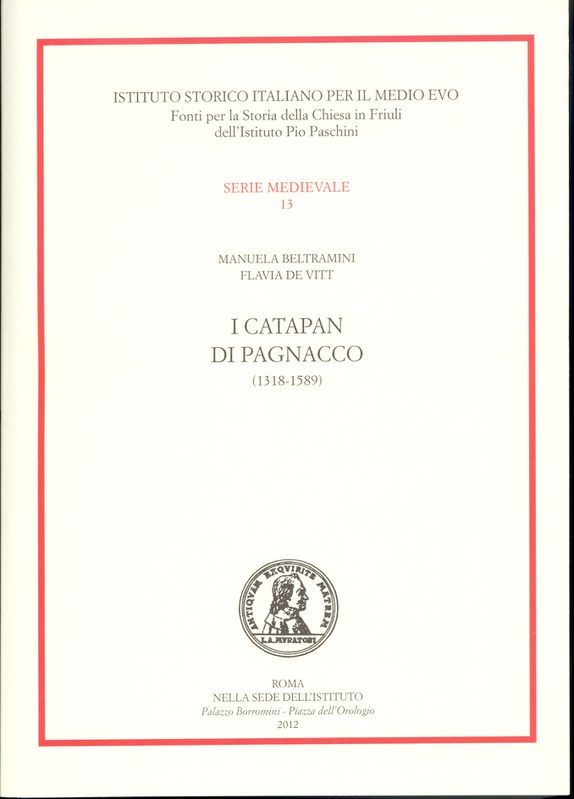 I Catapan di Pagnacco (1318-1589)