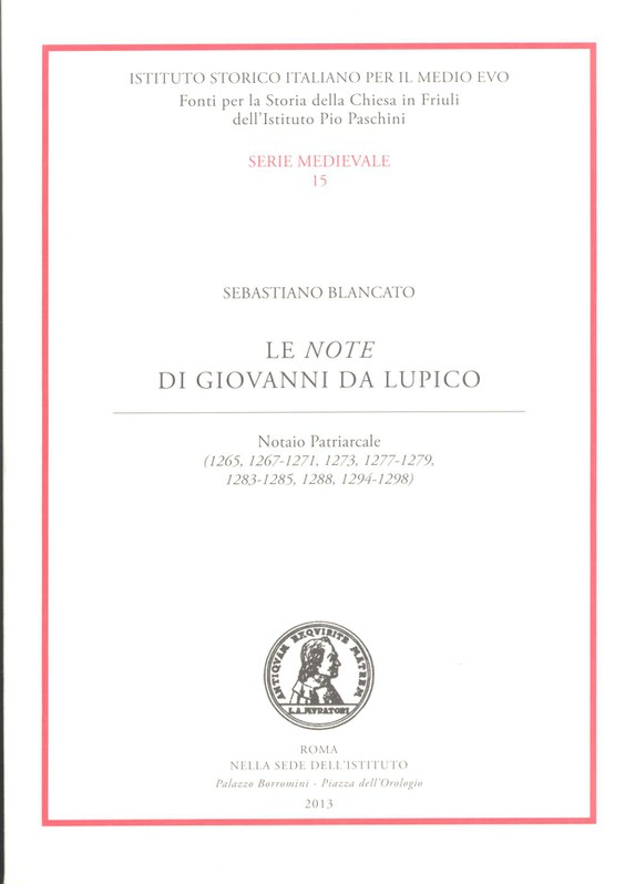 Le note di Giovanni da Lupico