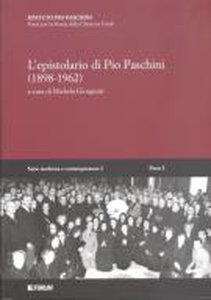 L'epistolario di Pio Paschini (1898-1962)