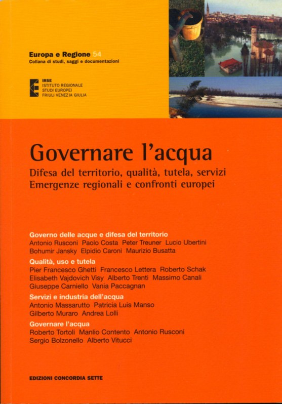 Europa e Regione 54 - Governare l'acqua