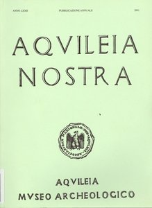 Aquileia Nostra - Anno LXXII - 2001