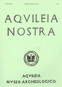 Aquileia Nostra - Anno LXXIII - 2002