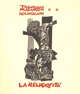 La Religiosità  - Tranquillo Marangoni Xilografo