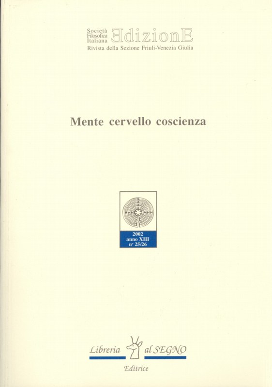 Mente cervello coscienza