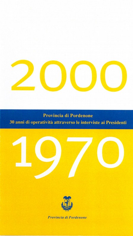1970-2000 Provincia di Pordenone (VHS)