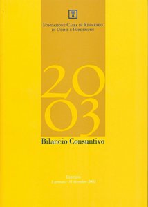 Bilancio Consuntivo 2003