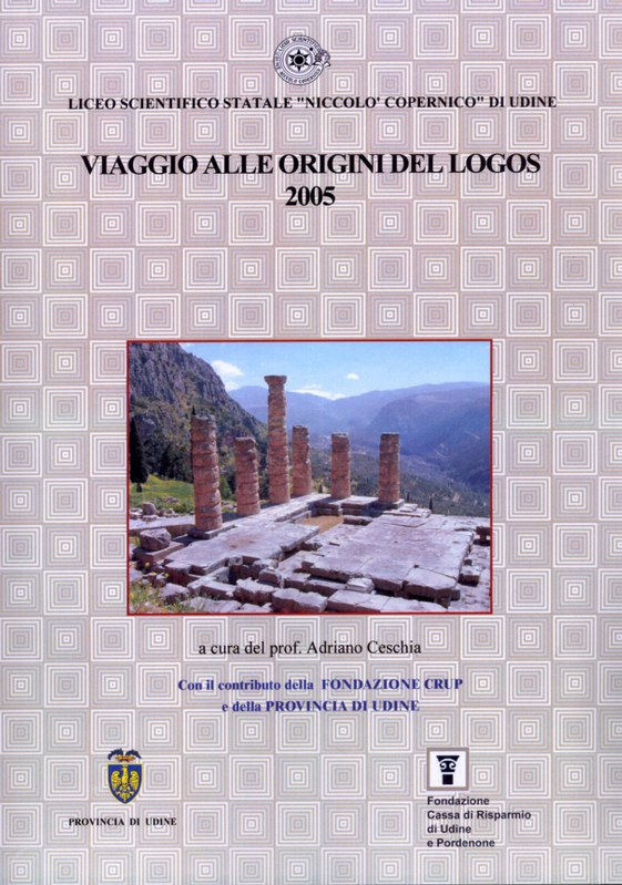 Viaggio alle origini del logos (CD all'interno)  