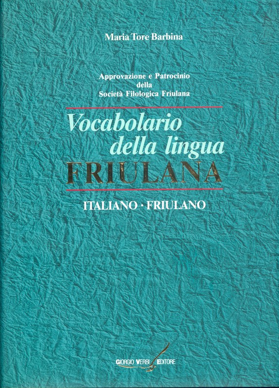 Vocabolario della lingua Friulana 